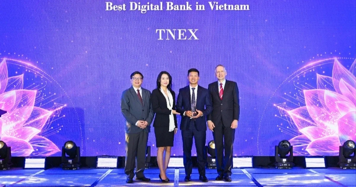 TNEX nhận vinh danh "Ngân hàng số tốt nhất Việt Nam 2026"