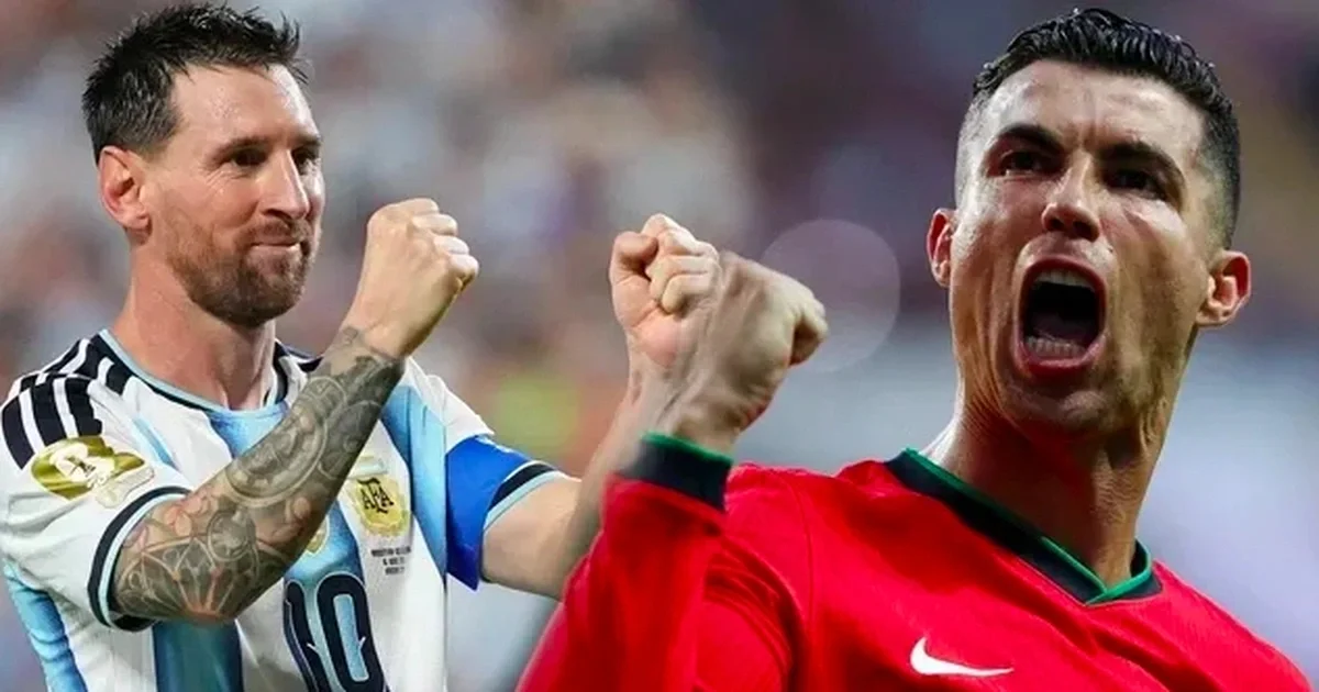 Điều thú vị về hành trình khác nhau tới chung kết World Cup của Messi và Ronaldo