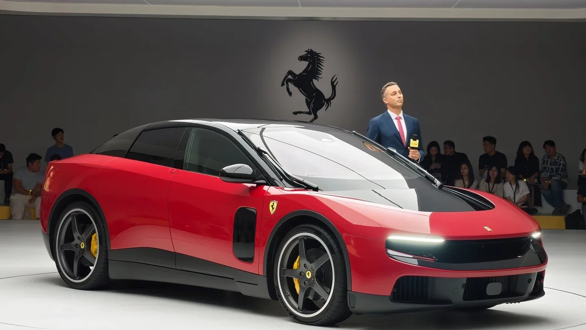 Ferrari Luce - siêu sedan chạy điện định giá 586.600 USD