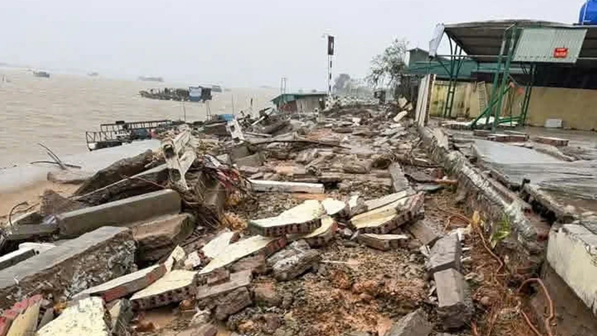 Cơn bão Maysak giảm cấp thành áp thấp nhiệt đới