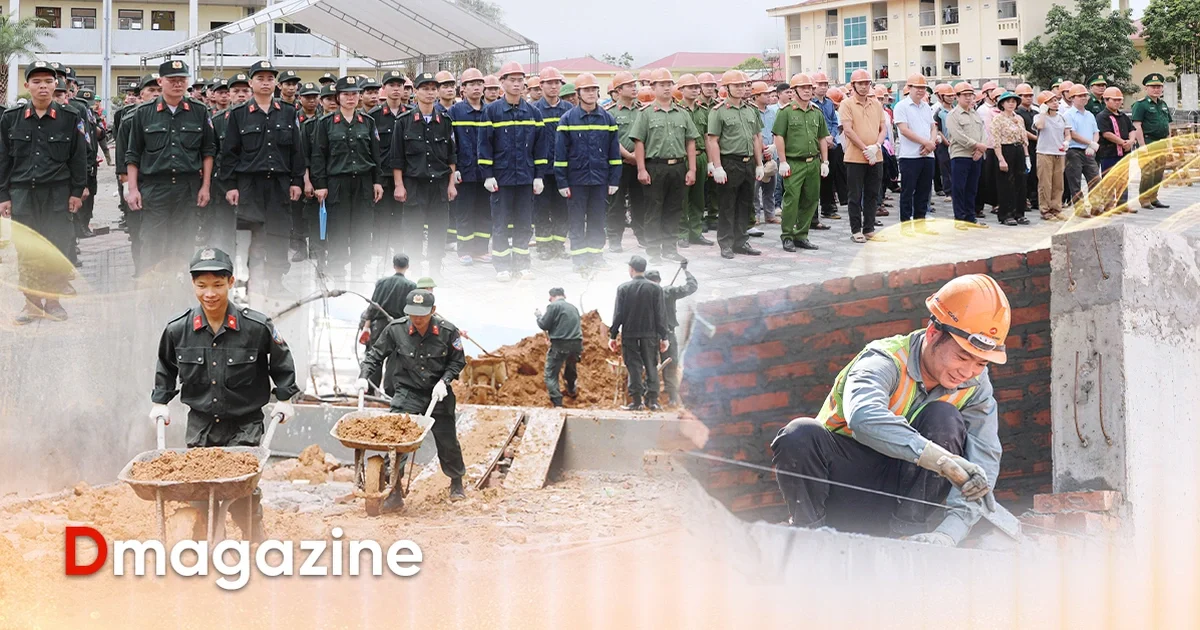 Nỗ lực chung tay của Công an Lai Châu và AMACCAO trong việc xây dựng 10 cơ sở trường học biên giới