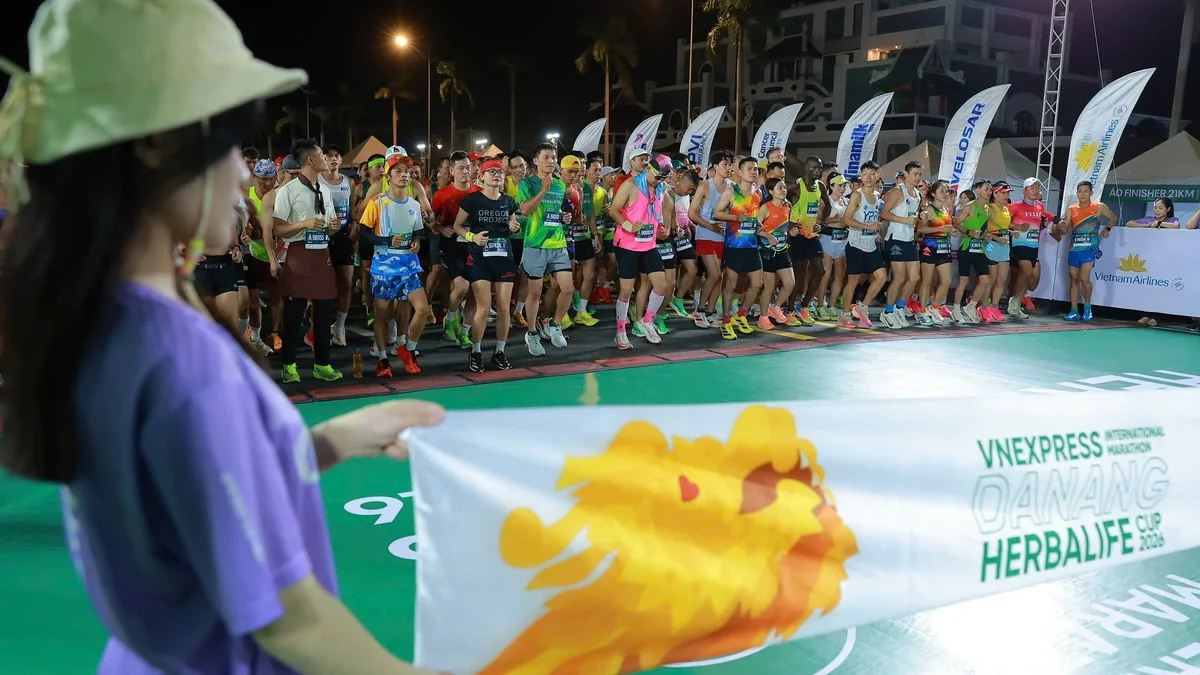 Khai mạc Giải marathon quốc tế Đà Nẵng Herbalife Cup