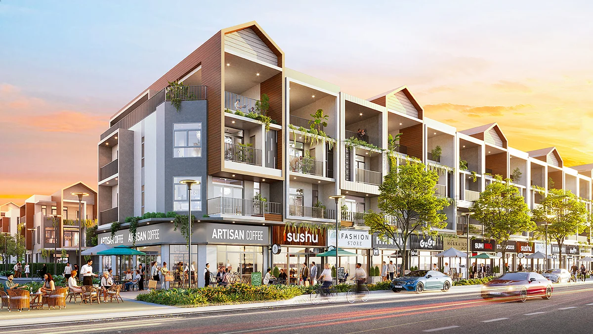 Dự án Artisan Park phát triển phố thương mại Wow Town theo phong cách đa trải nghiệm