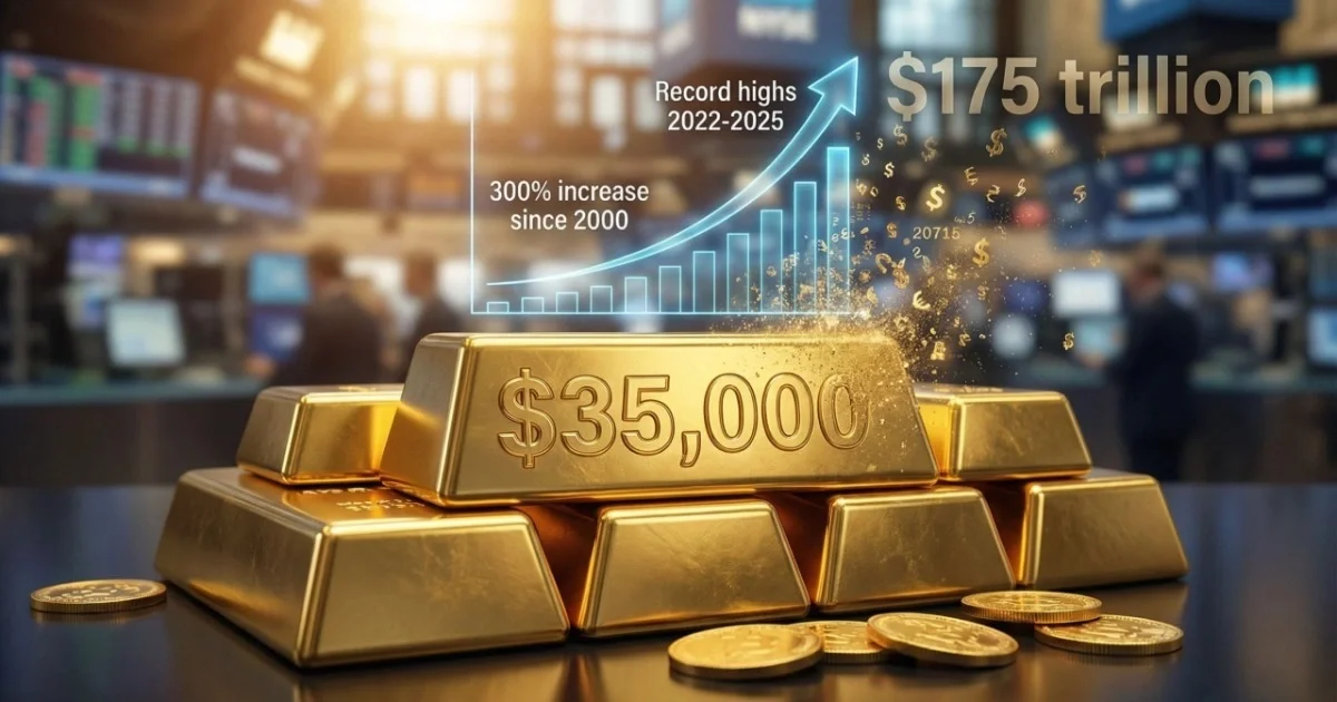 Lý giải mức dự đoán giá vàng 35.000 USD từ tác giả cuốn sách "Cha giàu cha nghèo"